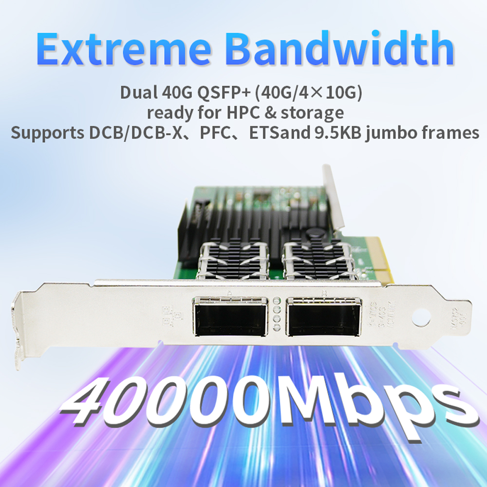 X710-QDA2 듀얼 포트 40GbE QSFP+ NI - Dual Port 40Gbe Pcie Nic 리뷰 및 가격